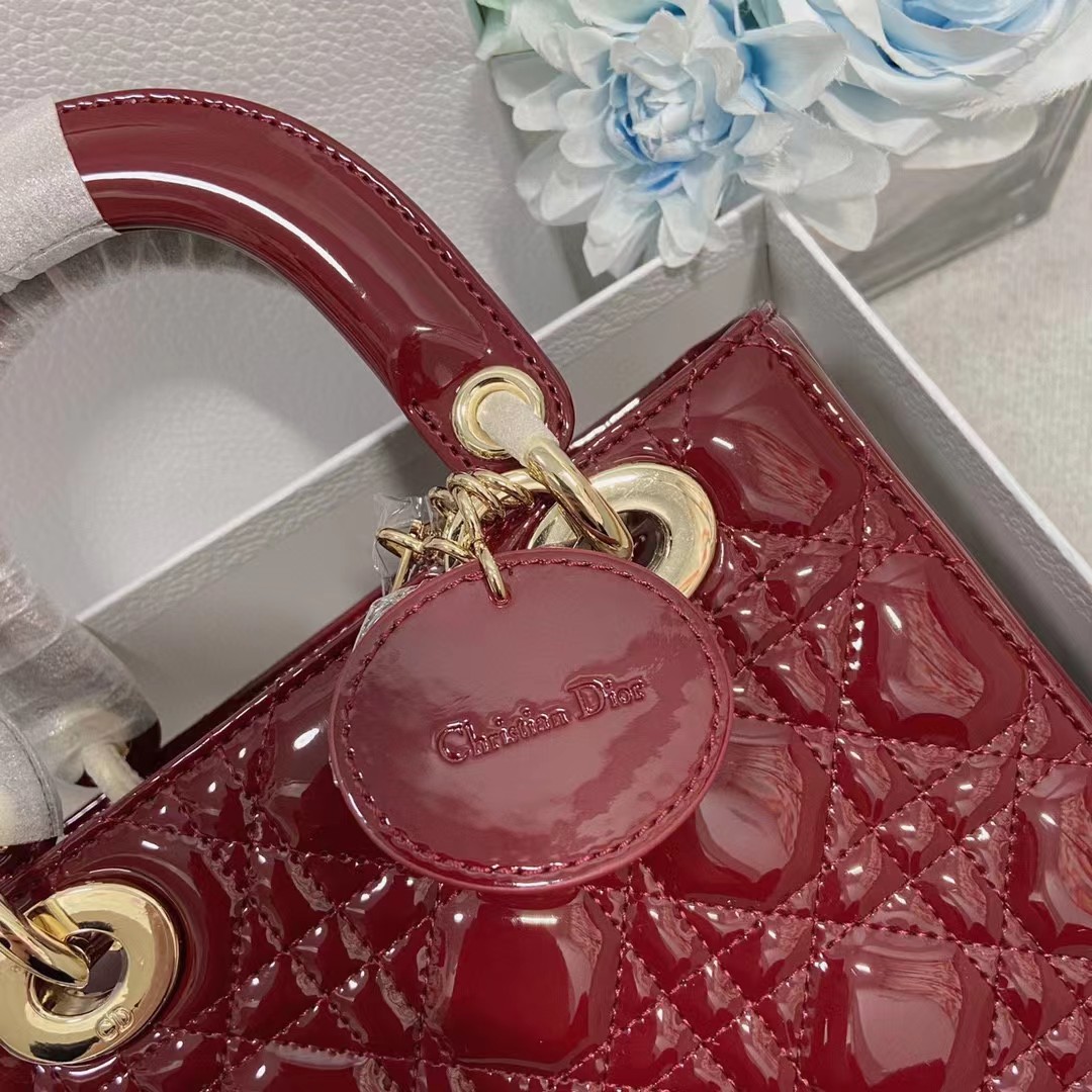 Dior Lady Dior Bag(20-16.5-8cm) - DopestKickz
