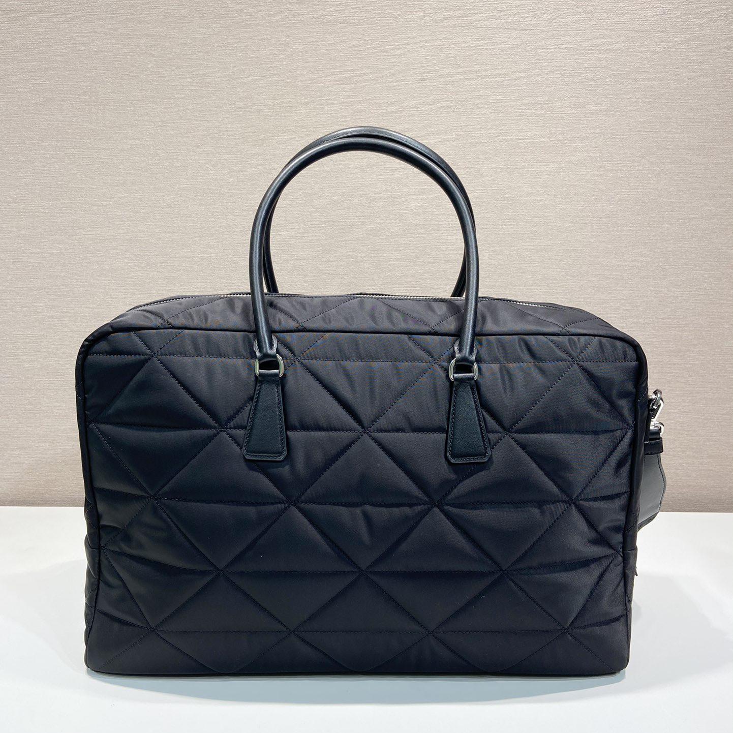 Prada Quilted Re-Nylon Travel Bag - DopestKickz