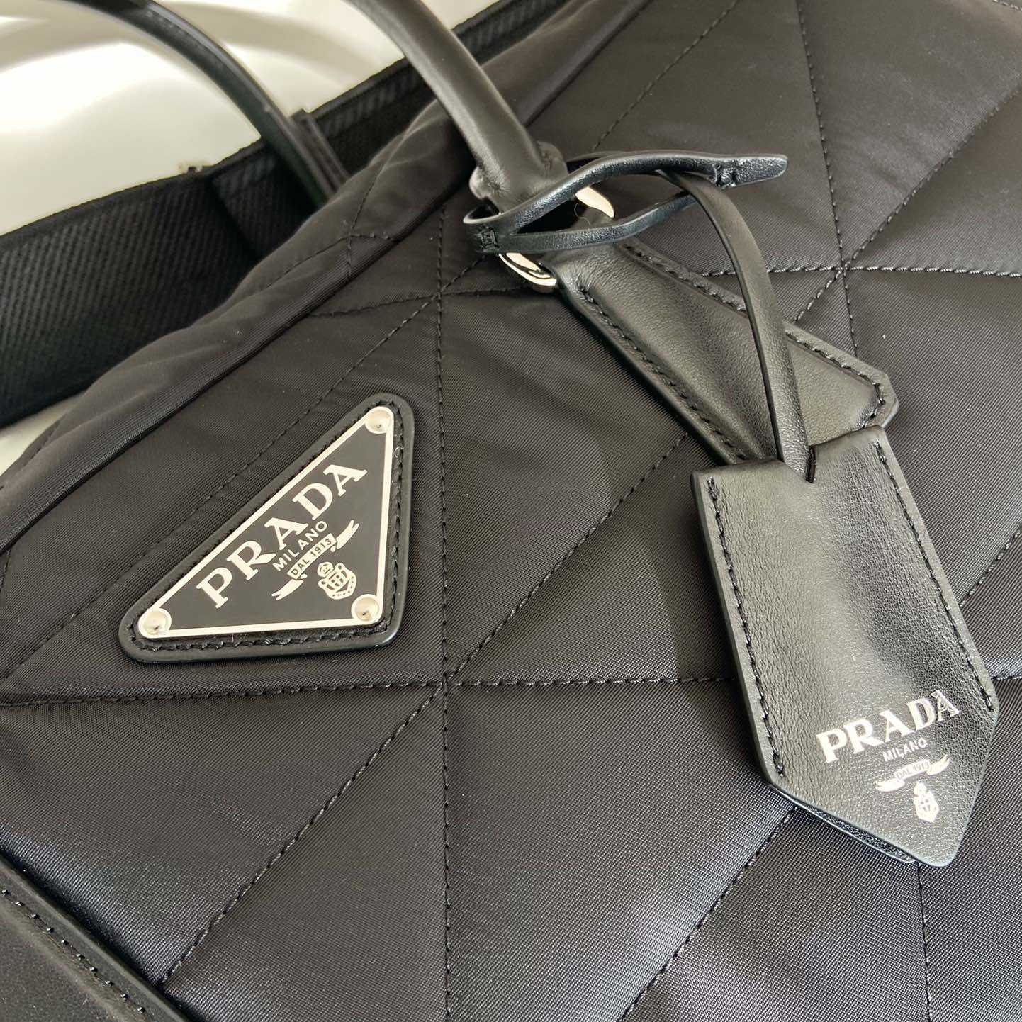 Prada Quilted Re-Nylon Travel Bag - DopestKickz