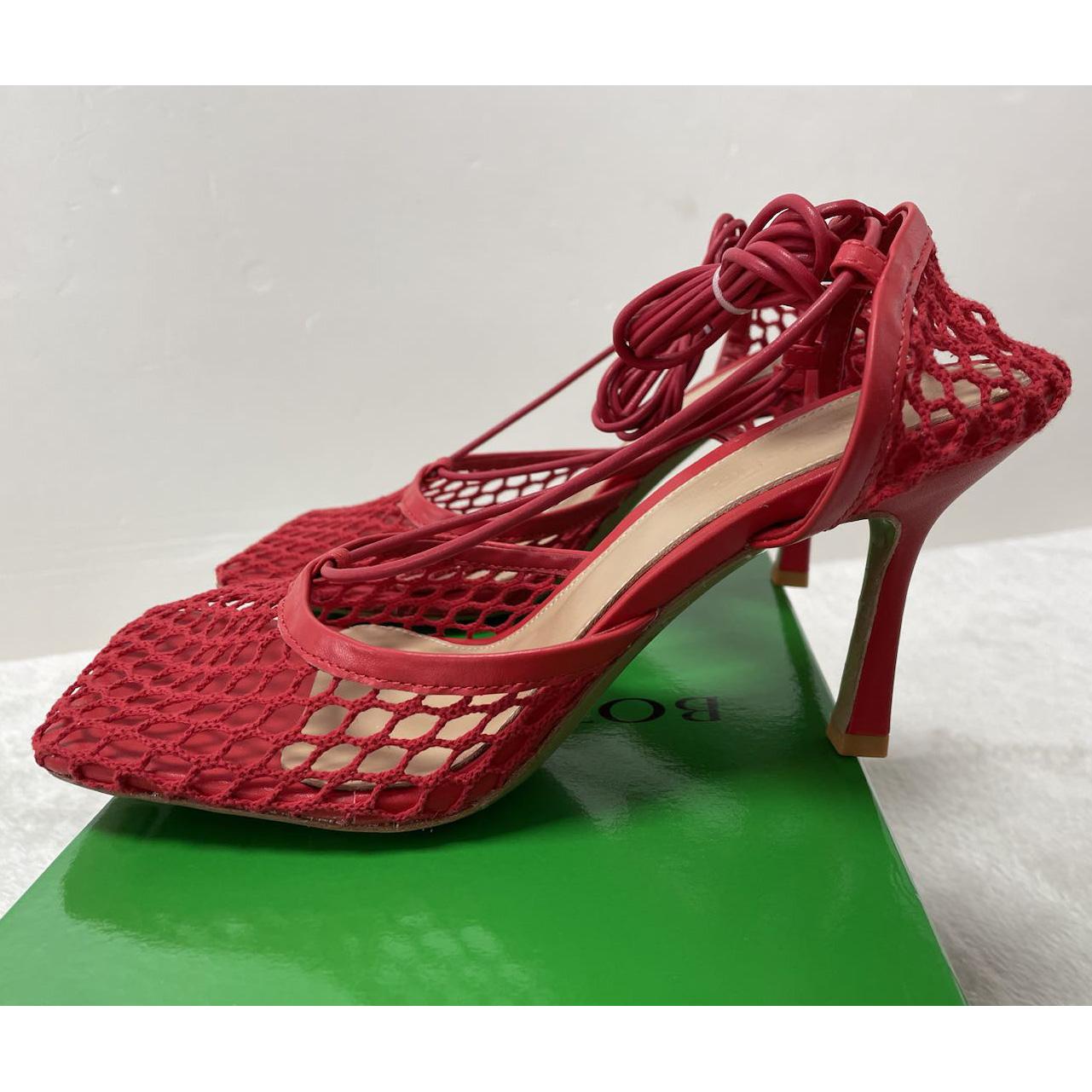 Bottega Veneta Stretch Lace-Up Sandal - DopestKickz