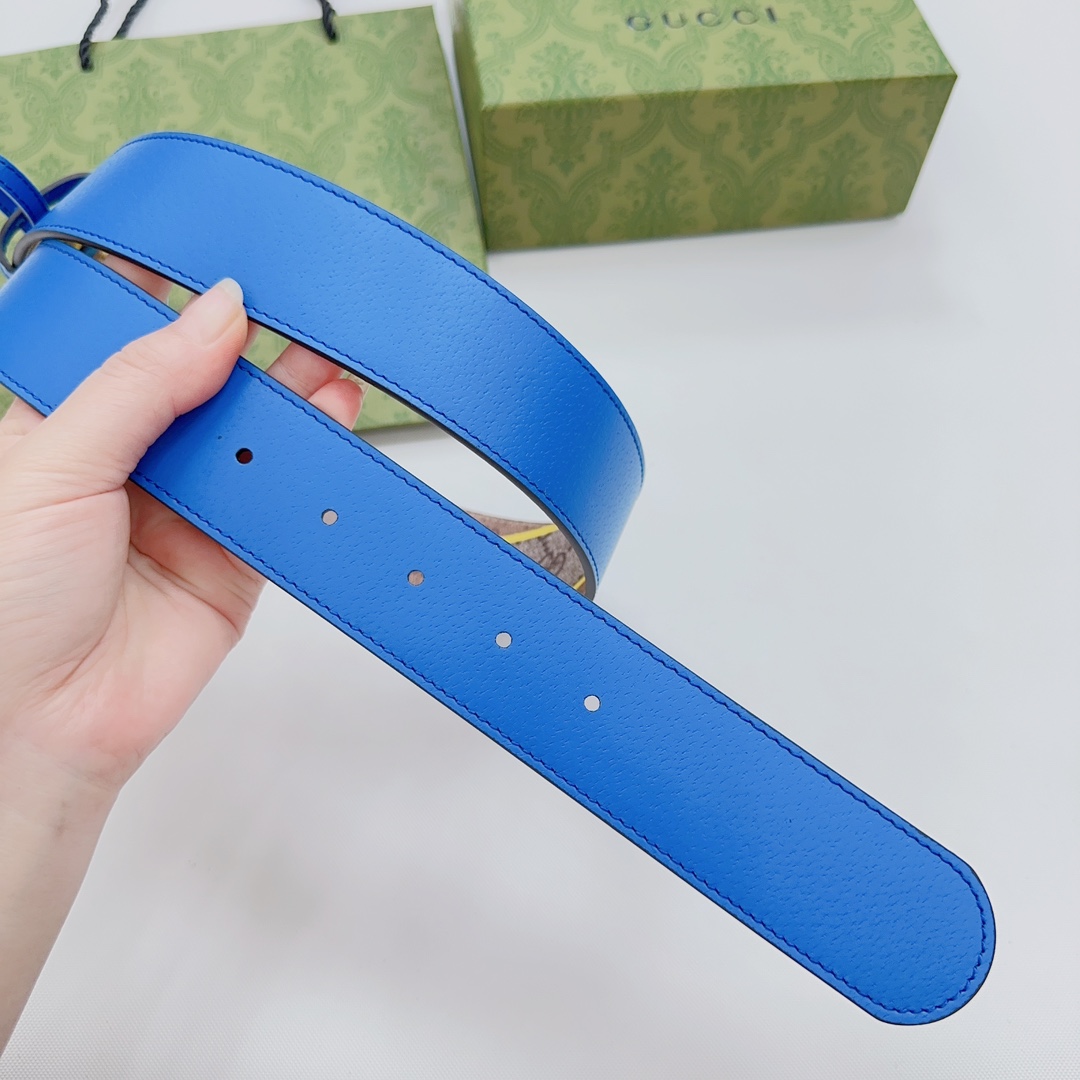 Gucci GG Marmont Wide Belt - DopestKickz