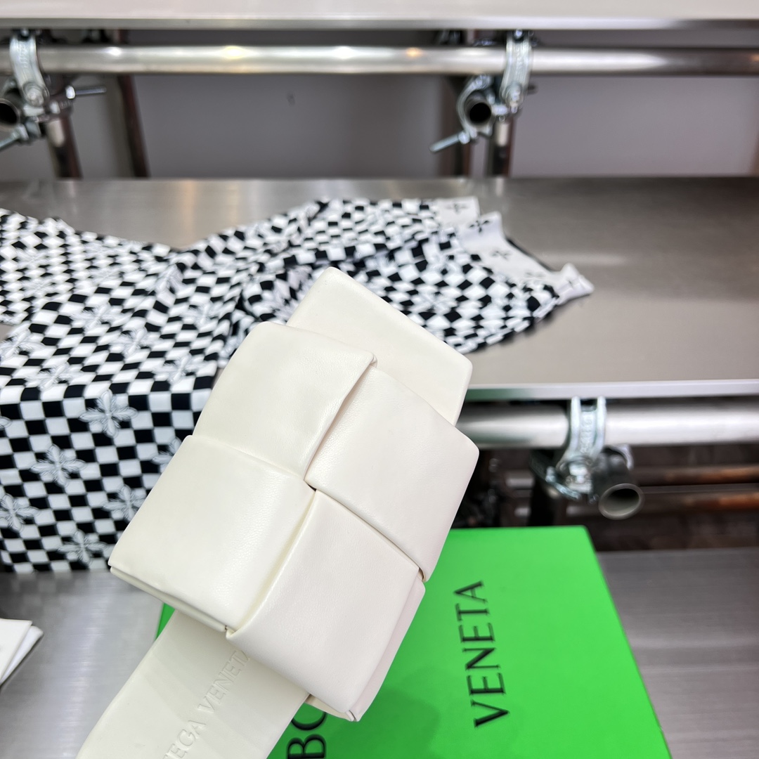 Bottega Veneta Patch Flat Mule - DopestKickz