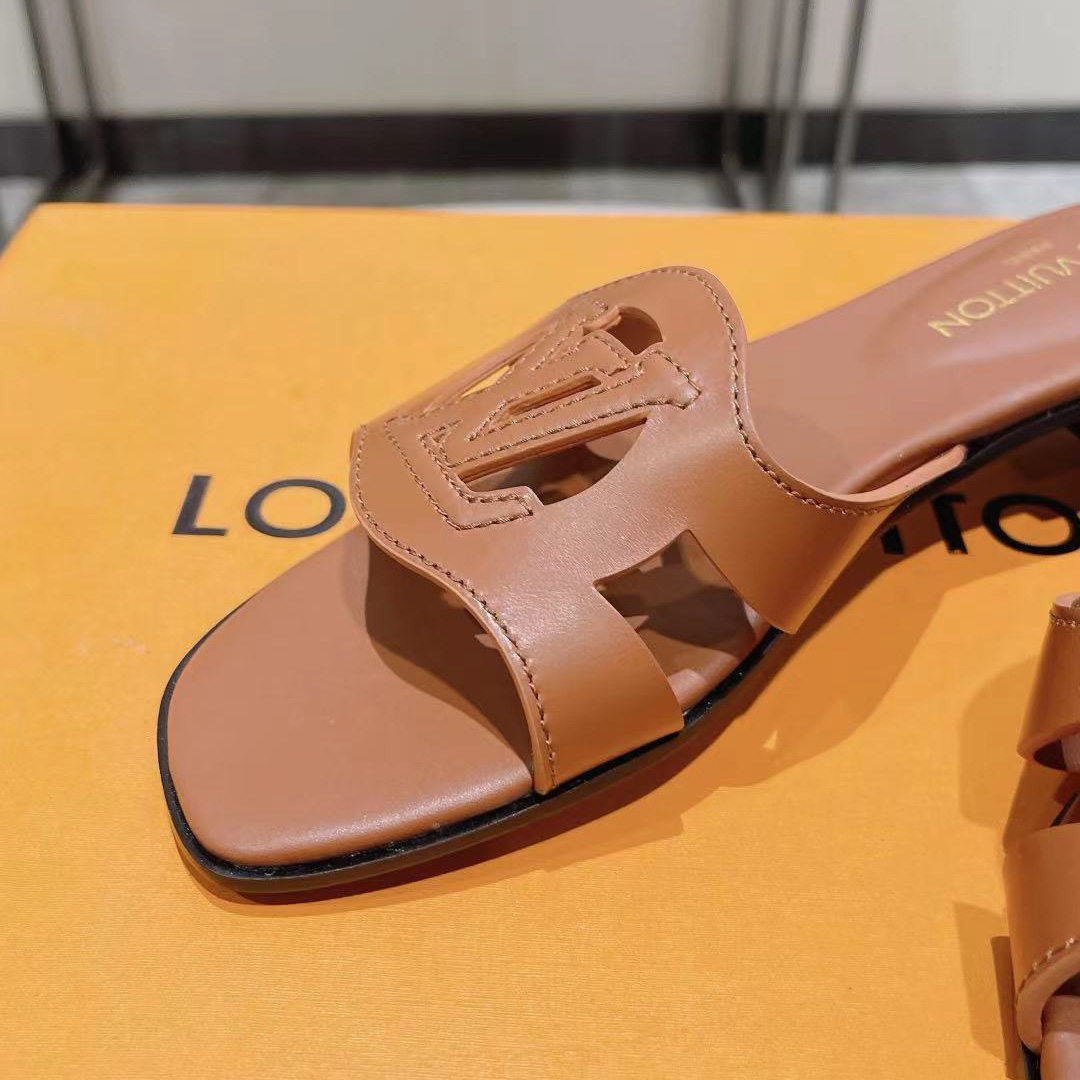 Louis Vuitton LV Isola Flat Mule   1ABP22 - DopestKickz
