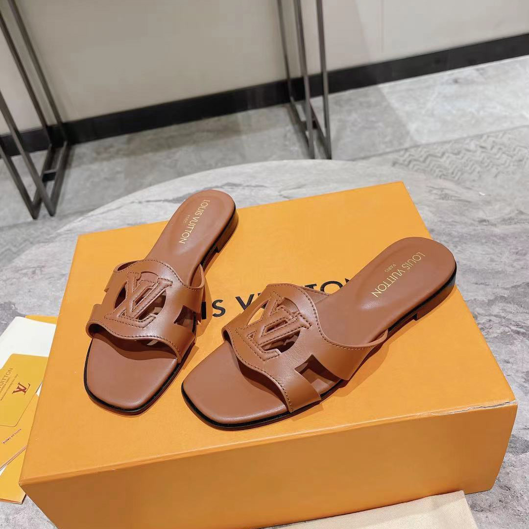 Louis Vuitton LV Isola Flat Mule   1ABP22 - DopestKickz