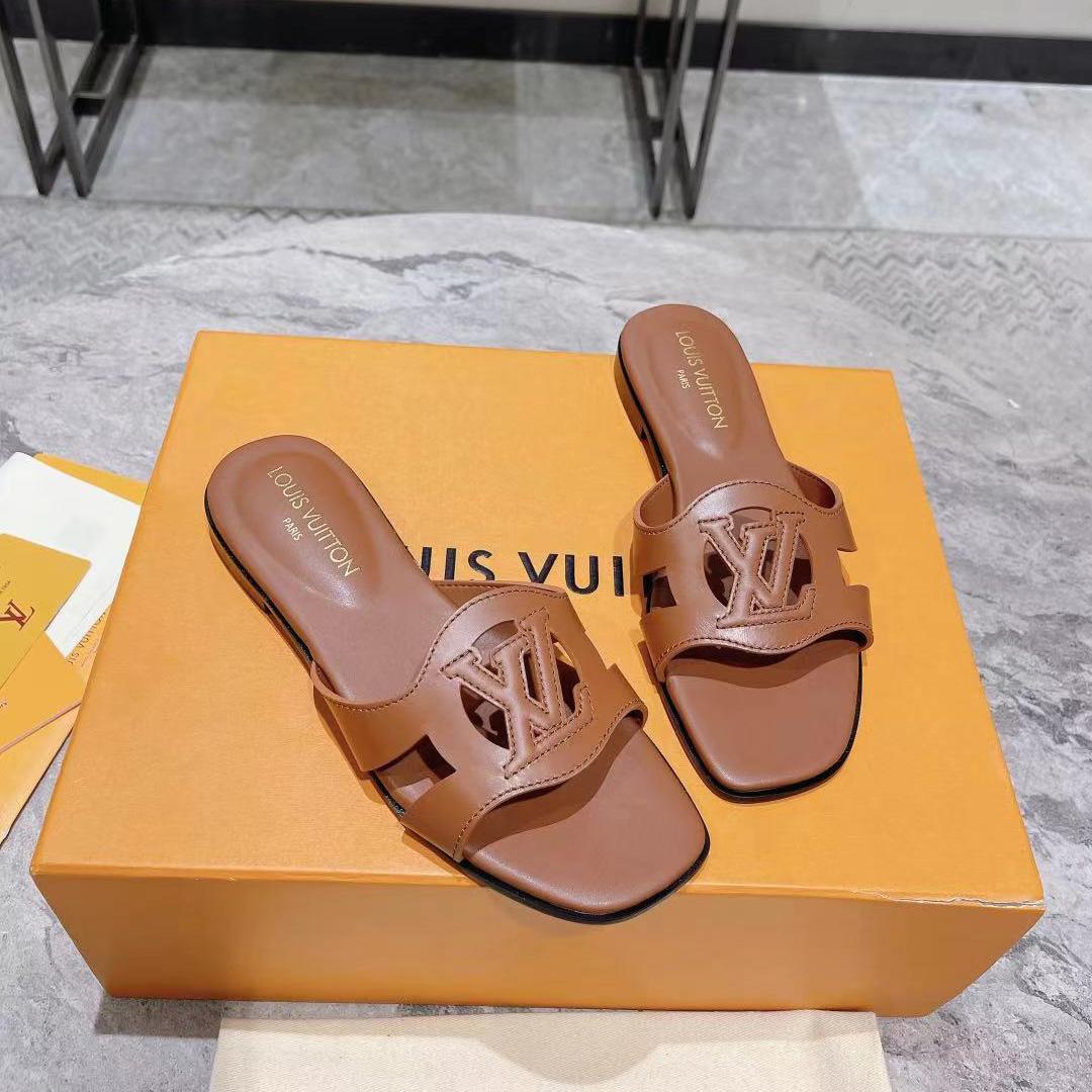 Louis Vuitton LV Isola Flat Mule   1ABP22 - DopestKickz