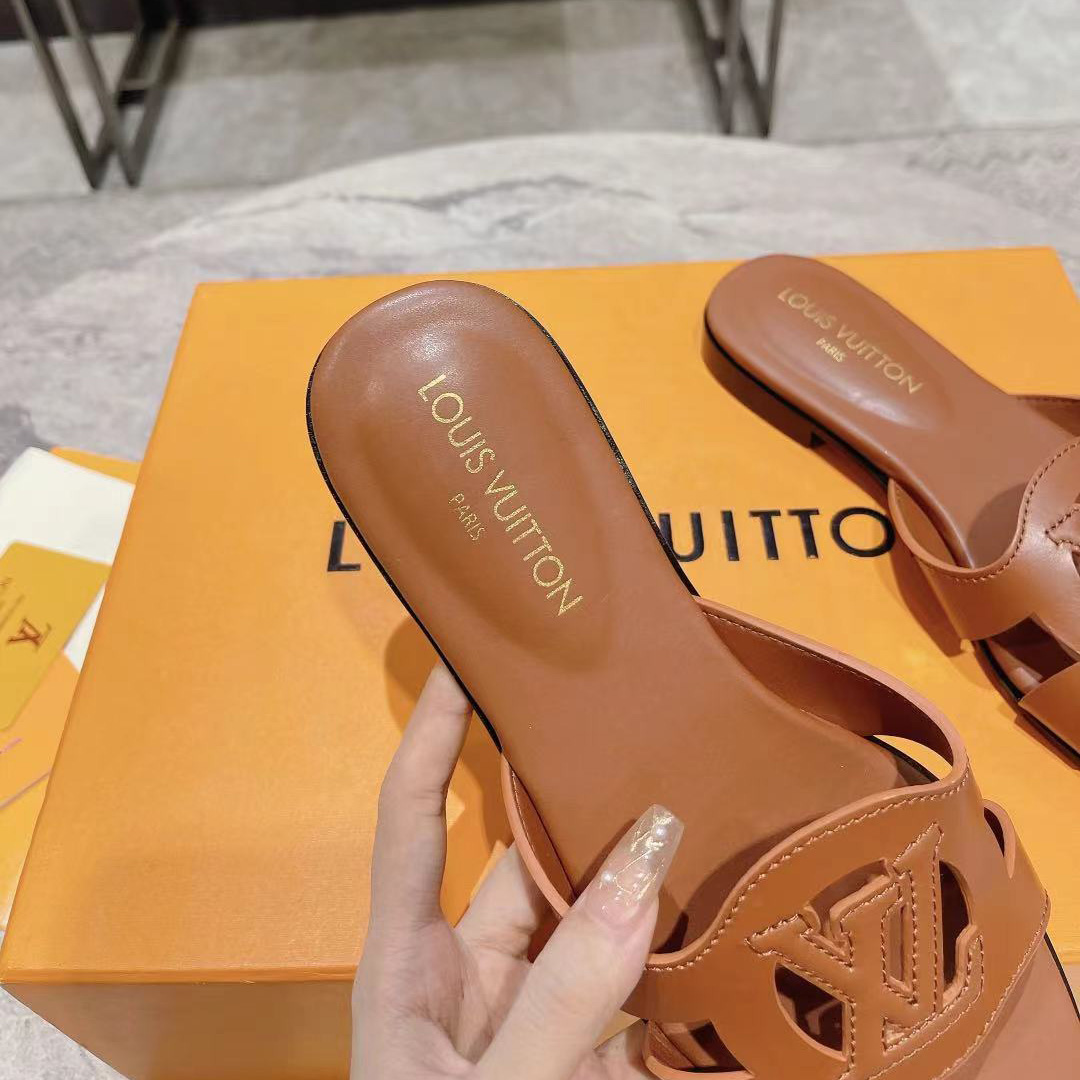 Louis Vuitton LV Isola Flat Mule   1ABP22 - DopestKickz