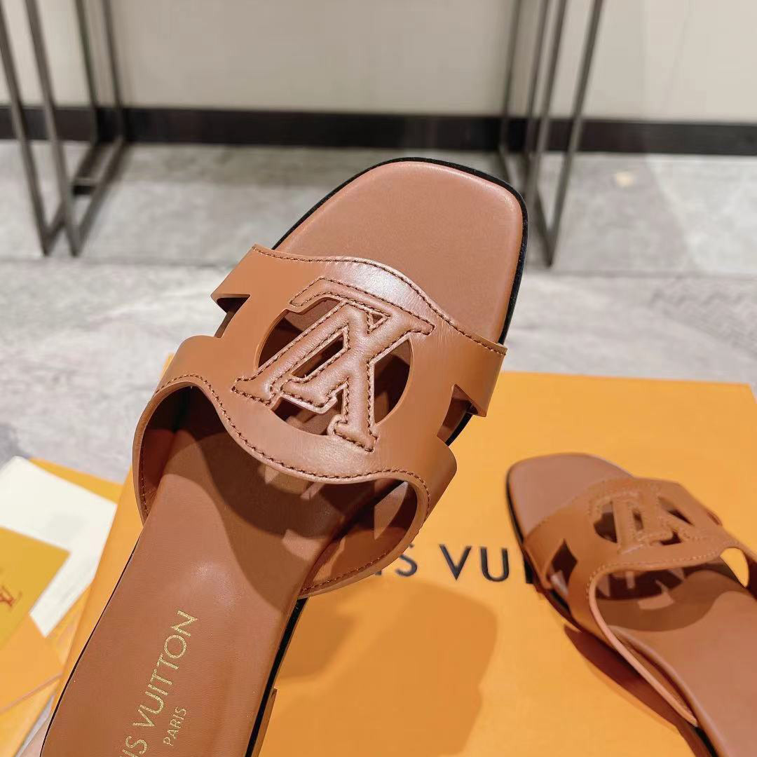 Louis Vuitton LV Isola Flat Mule   1ABP22 - DopestKickz