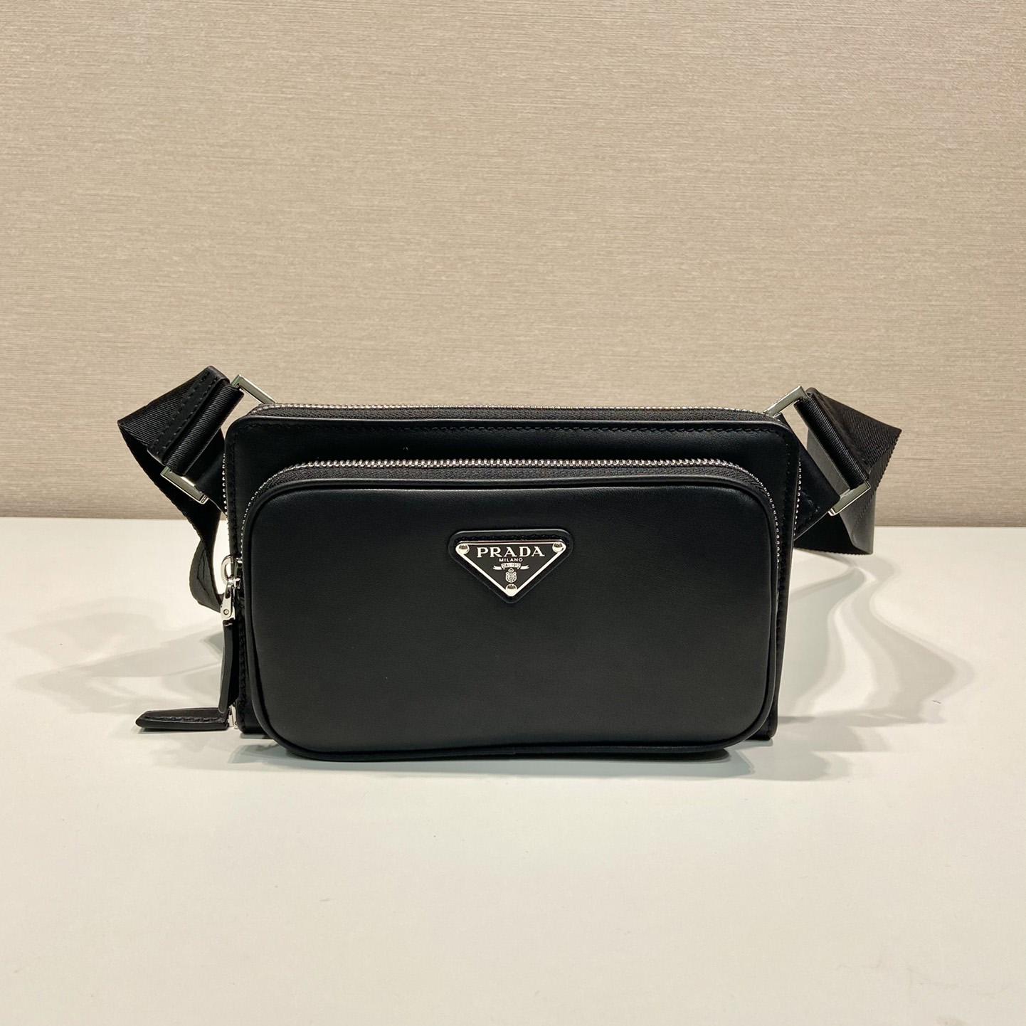 Prada Saffiano Leather Shoulder Bag - DopestKickz