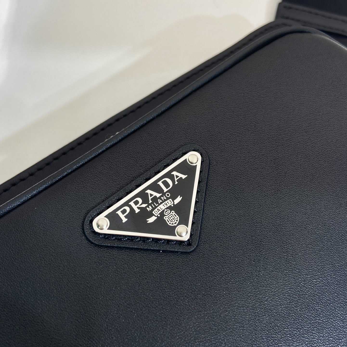 Prada Saffiano Leather Shoulder Bag - DopestKickz