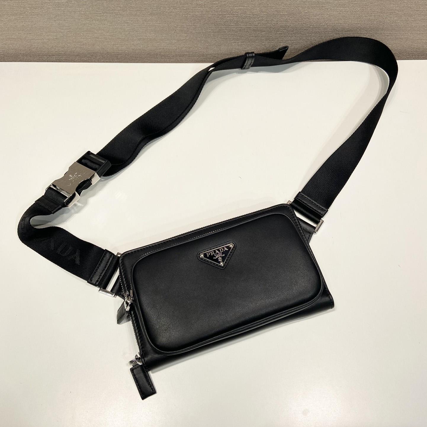 Prada Saffiano Leather Shoulder Bag - DopestKickz