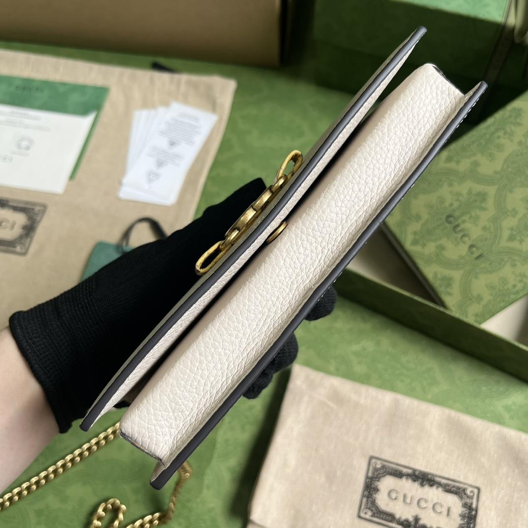 Gucci Chain Wallet With Interlocking G Python Bow(19-10-4cm) - DopestKickz