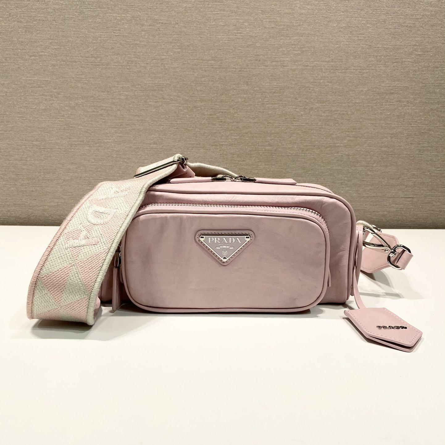 Prada Nappa Antique Leather Multi-pocket Shoulder Bag - DopestKickz