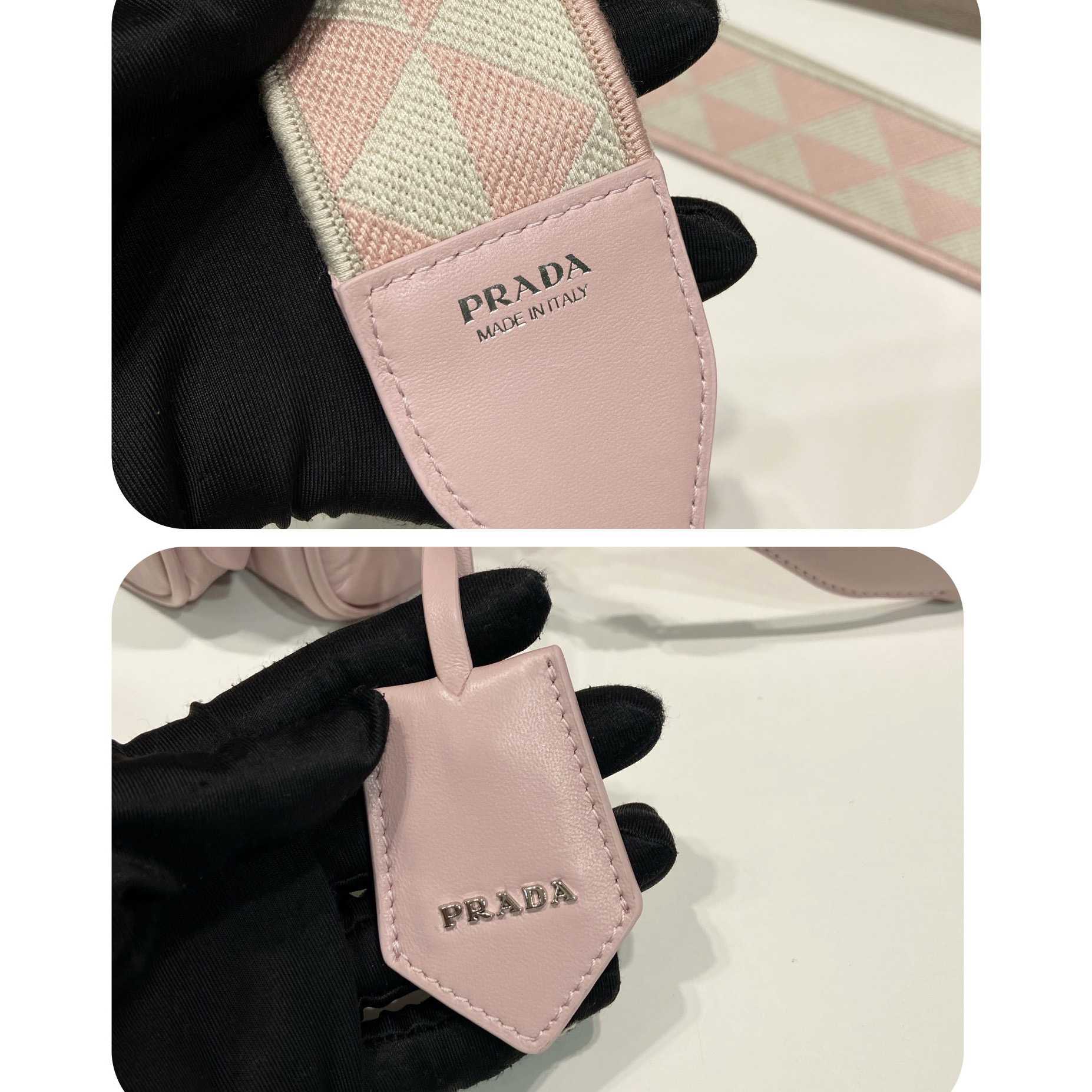 Prada Nappa Antique Leather Multi-pocket Shoulder Bag - DopestKickz