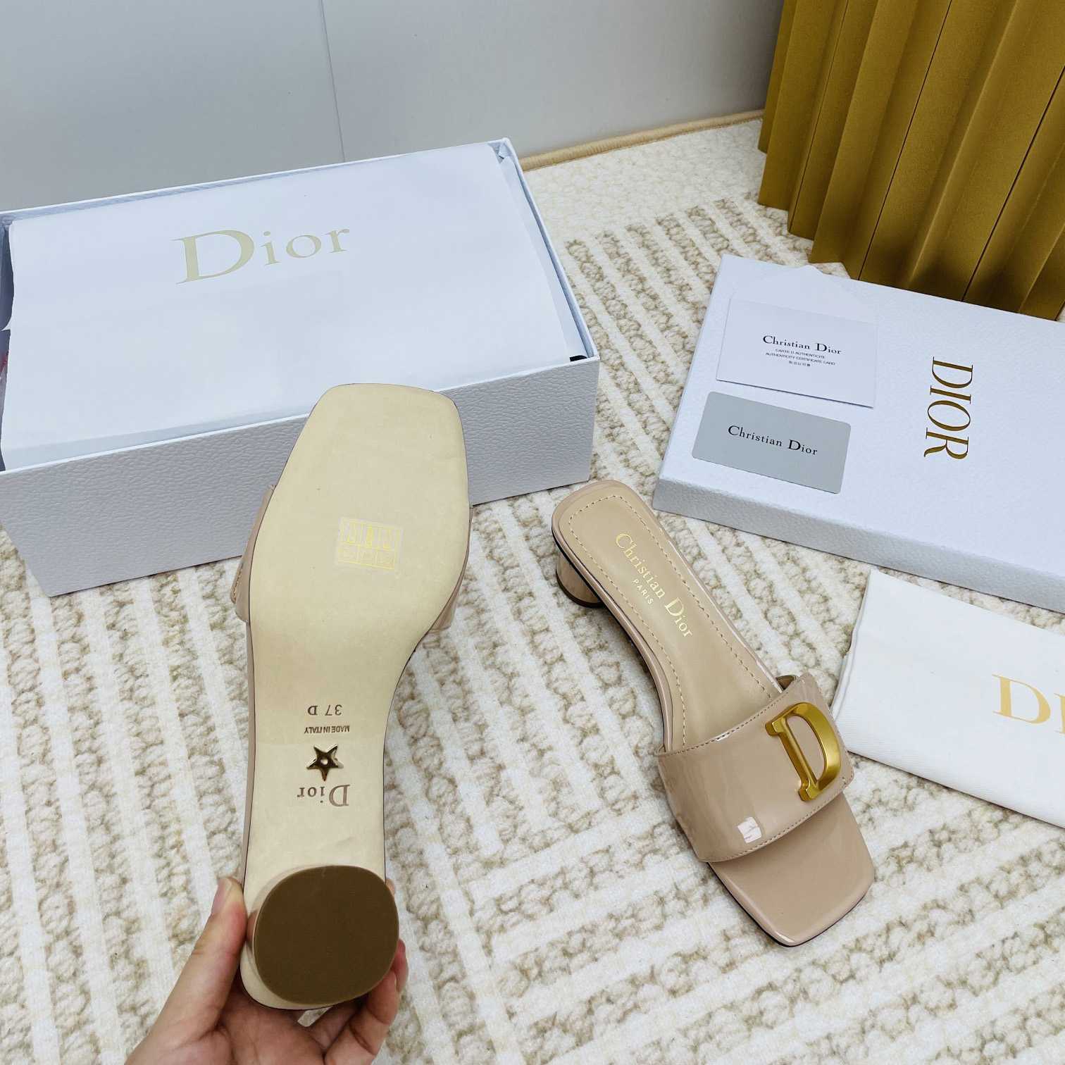 Dior C'est Dior Heeled Slide - DopestKickz
