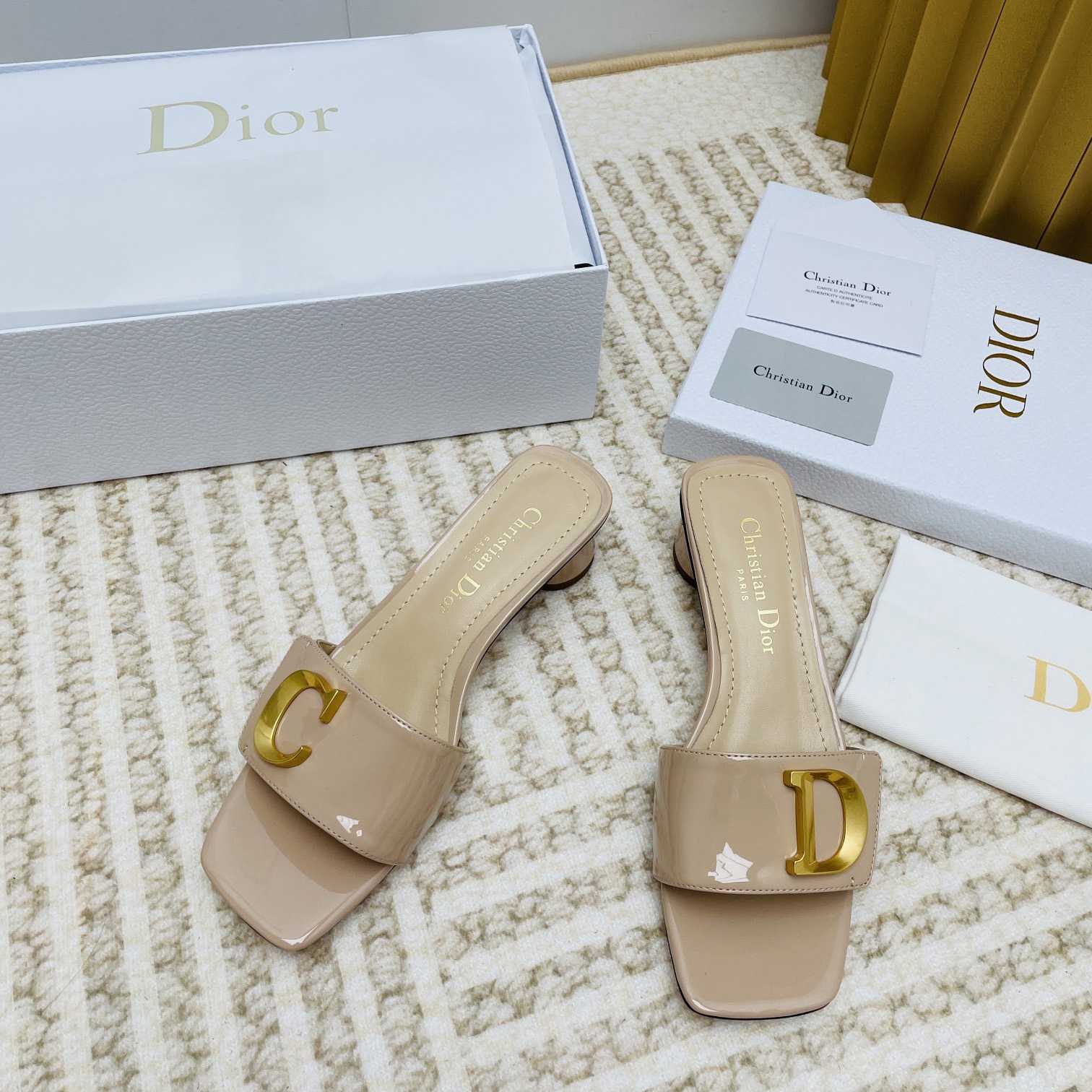 Dior C'est Dior Heeled Slide - DopestKickz