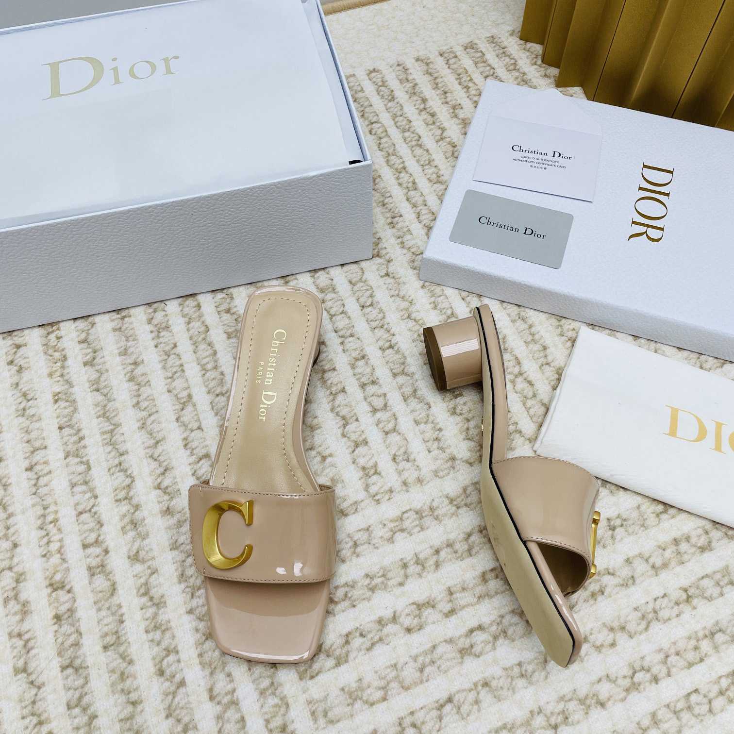 Dior C'est Dior Heeled Slide - DopestKickz