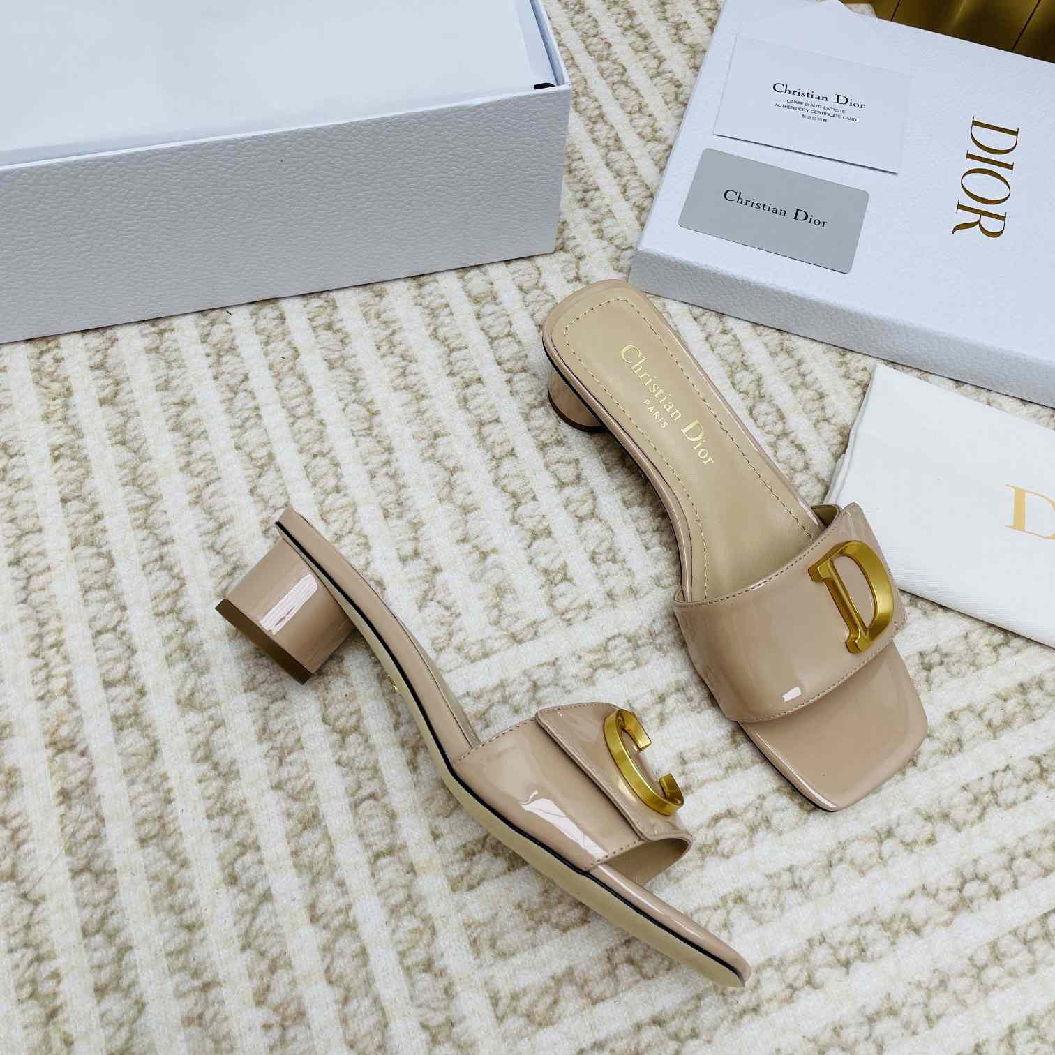 Dior C'est Dior Heeled Slide - DopestKickz