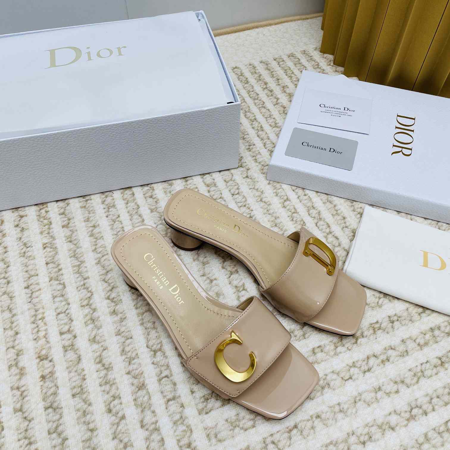 Dior C'est Dior Heeled Slide - DopestKickz