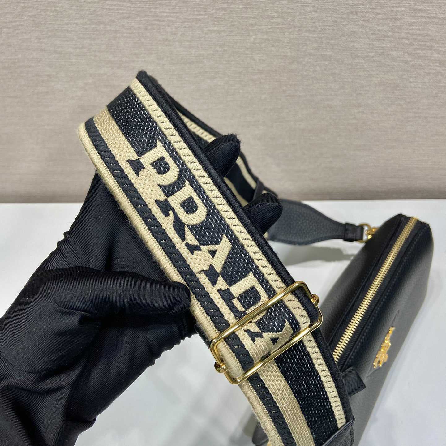 Prada Leather Shoulder Bag - DopestKickz