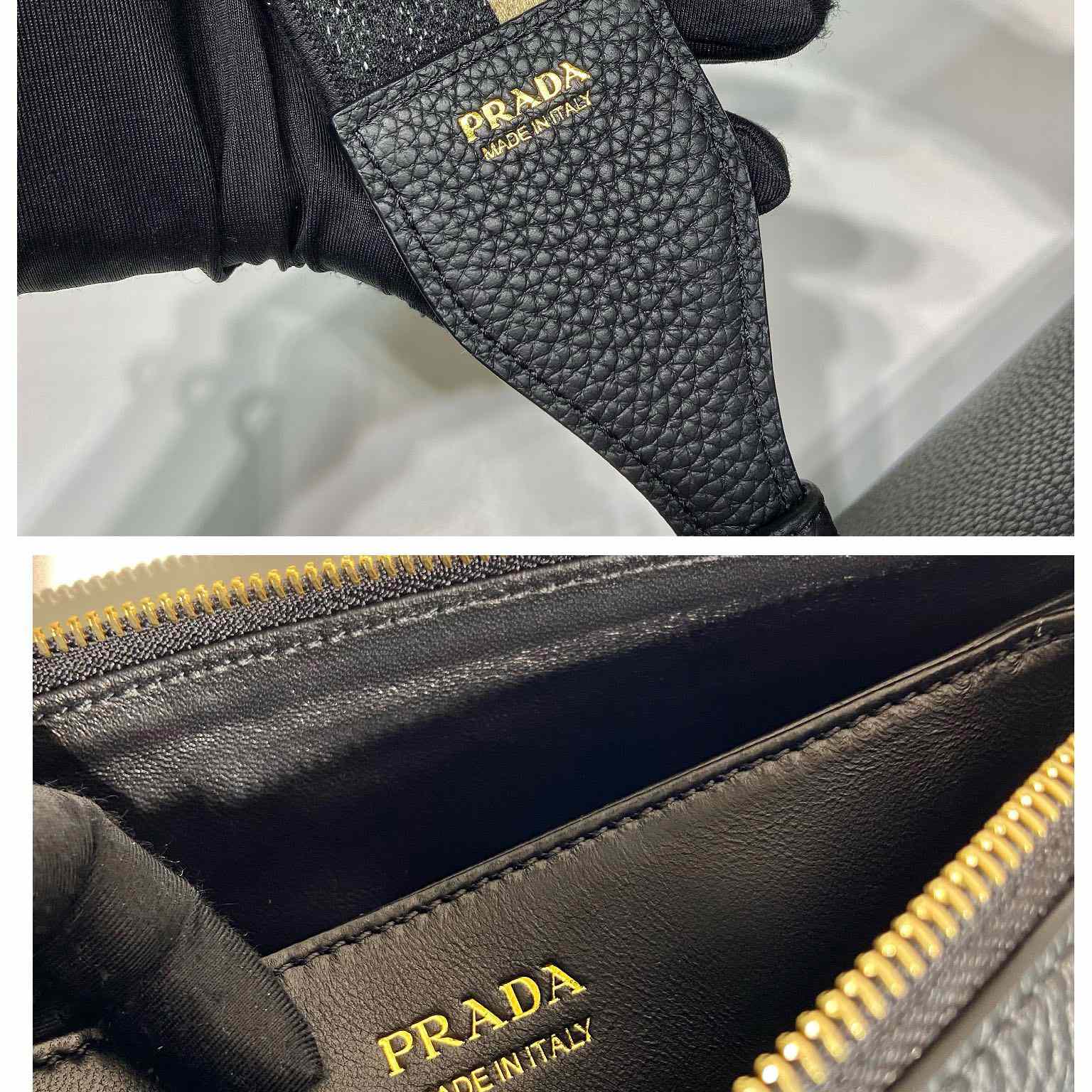 Prada Leather Shoulder Bag - DopestKickz