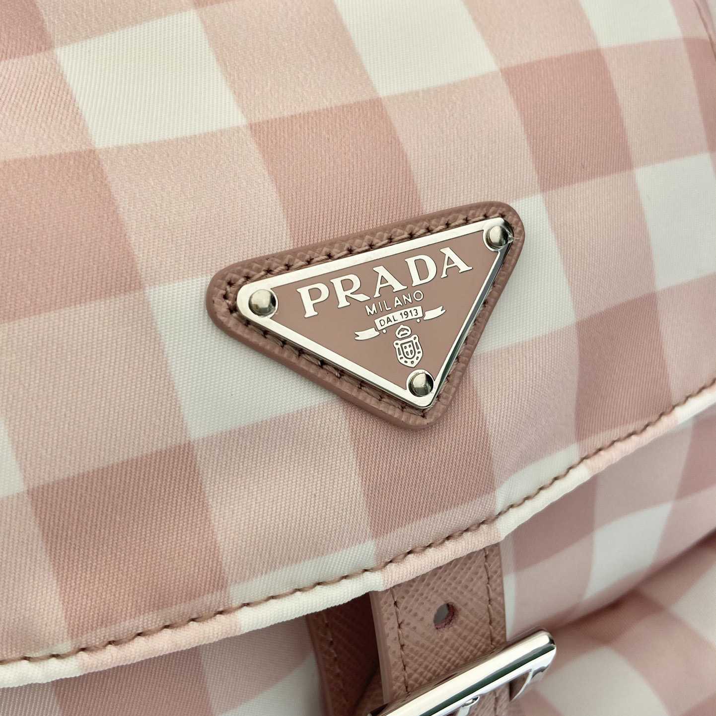 Prada Small Printed Re-Nylon Backpack - DopestKickz