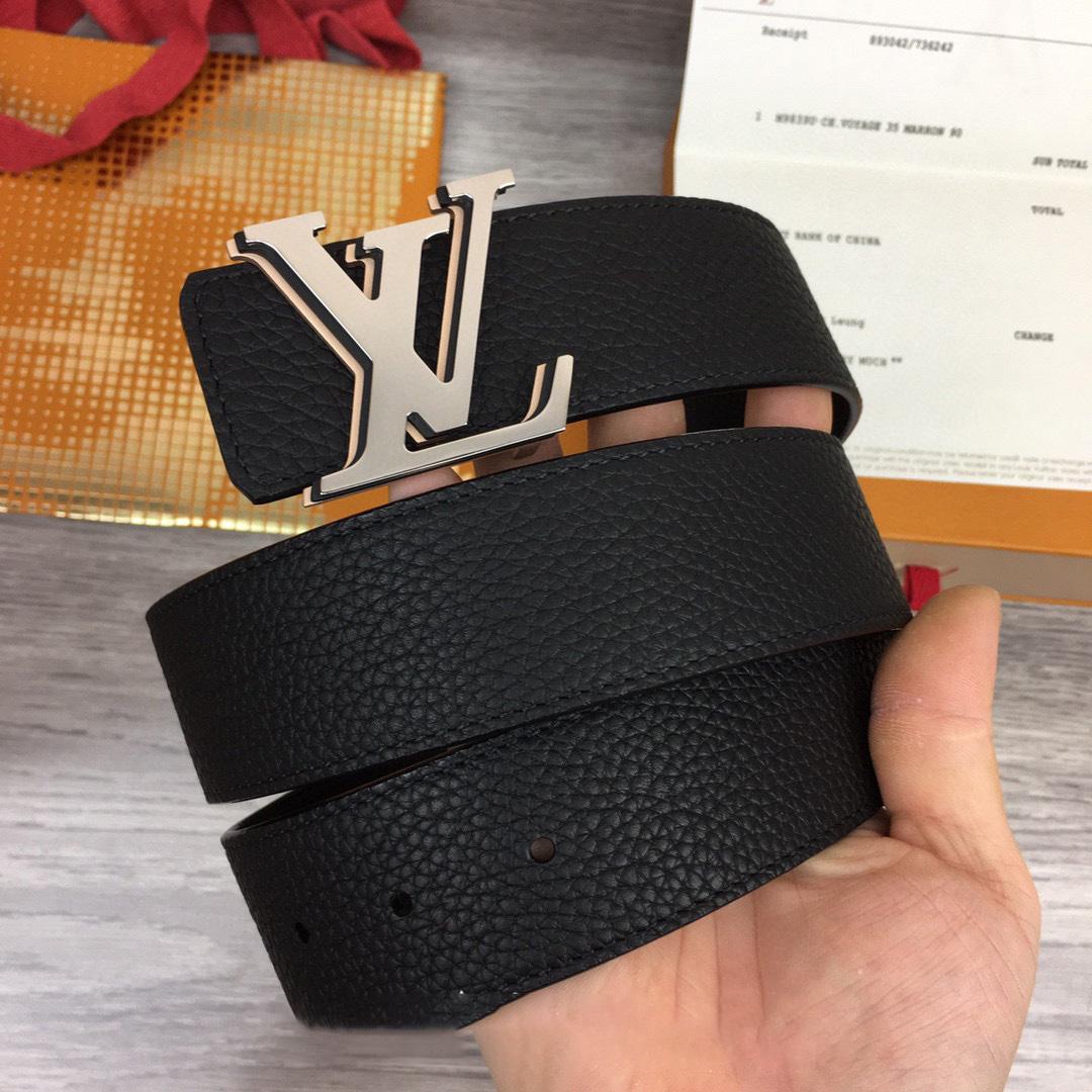 Louis Vuitton LV Shape 40MM Reversible Belt - DopestKickz