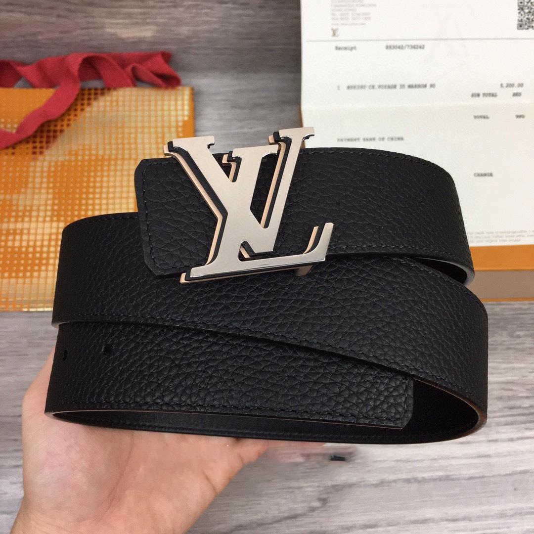 Louis Vuitton LV Shape 40MM Reversible Belt - DopestKickz