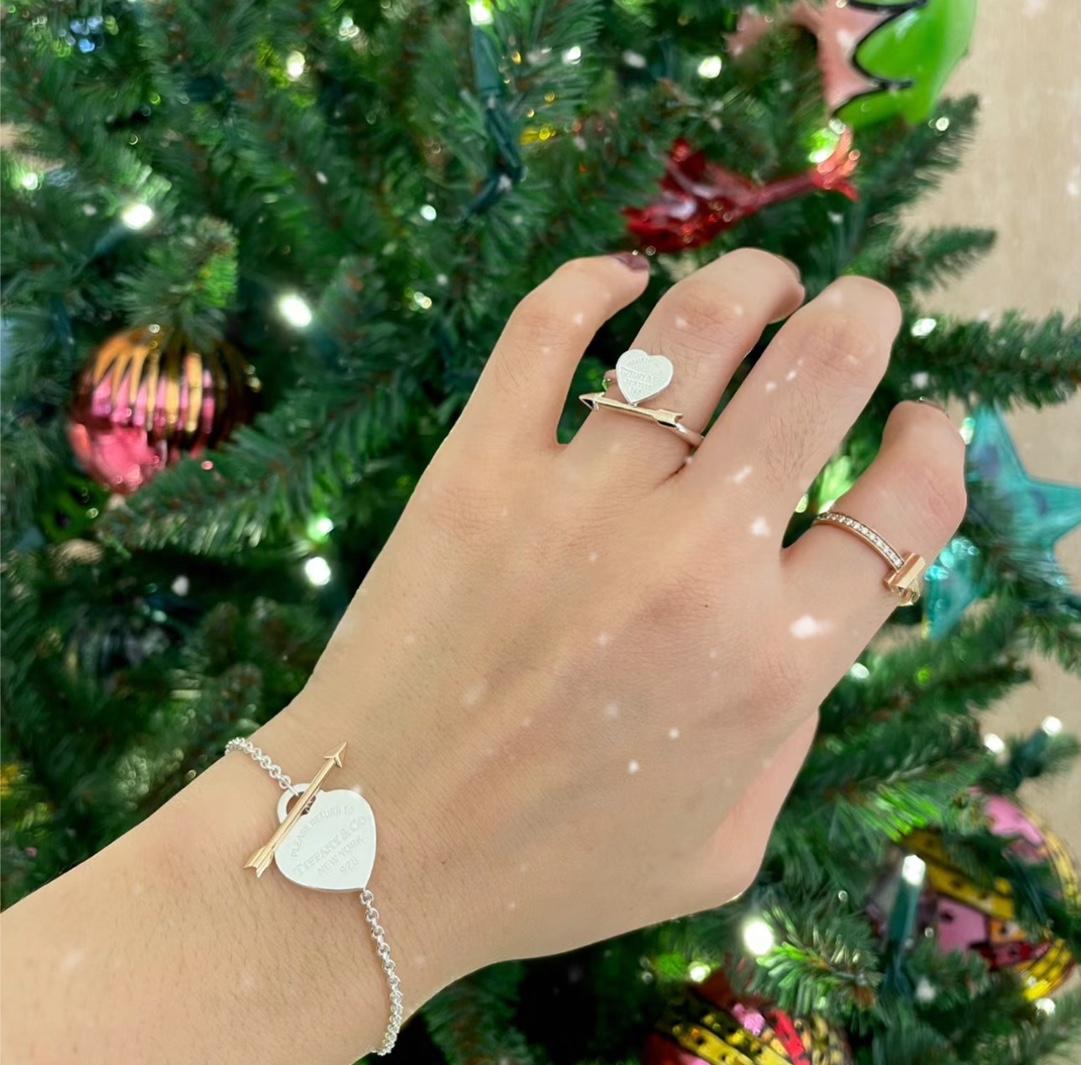 Tiffany&CO Lovestruck Heart Tag Bracelet - DopestKickz