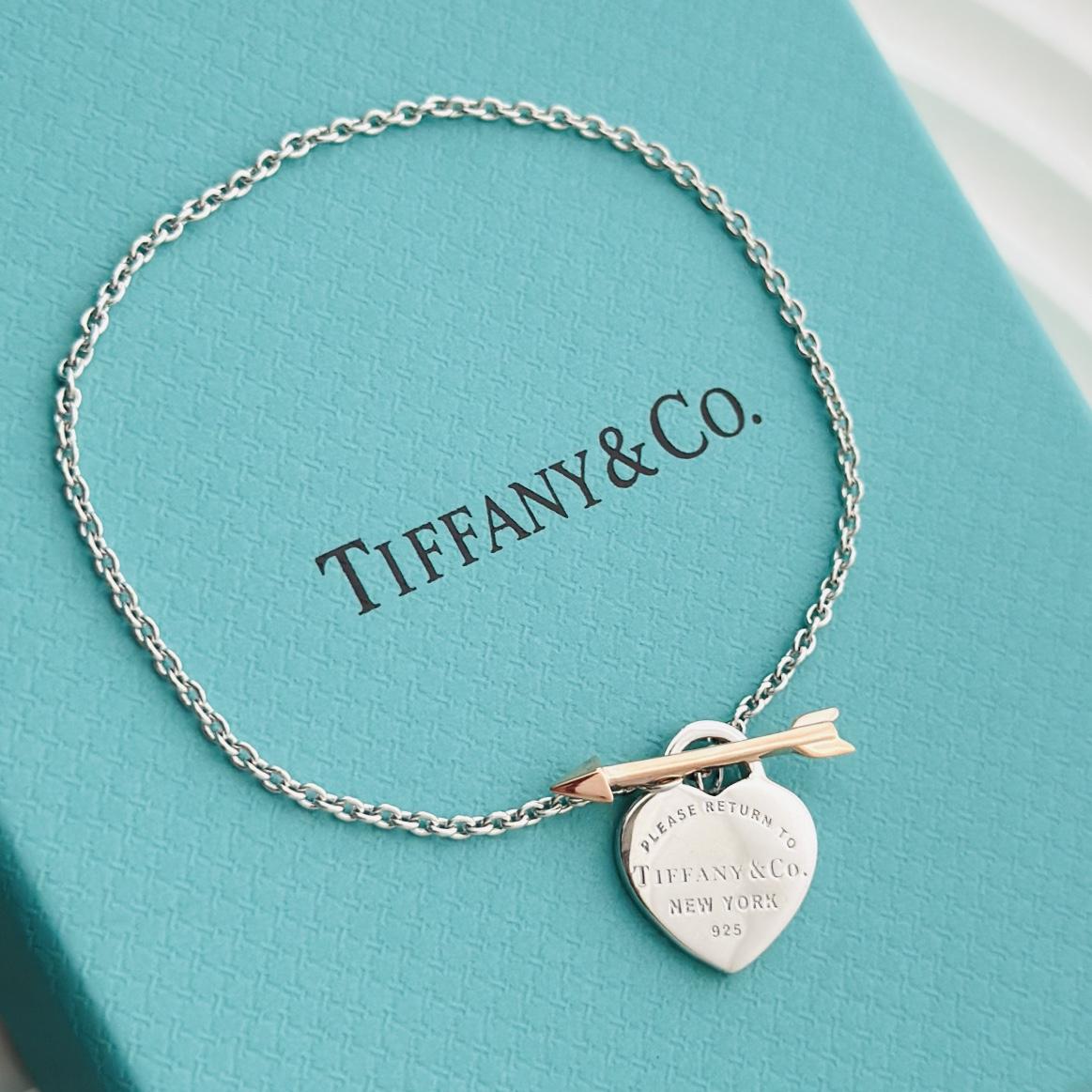 Tiffany&CO Lovestruck Heart Tag Bracelet - DopestKickz