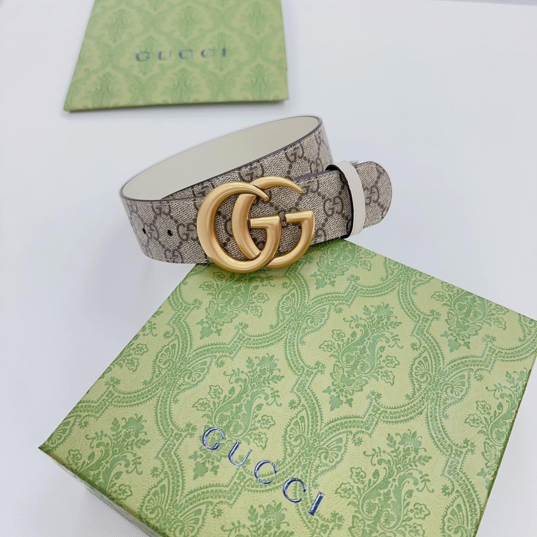 Gucci GG Marmont Reversible Belt - DopestKickz