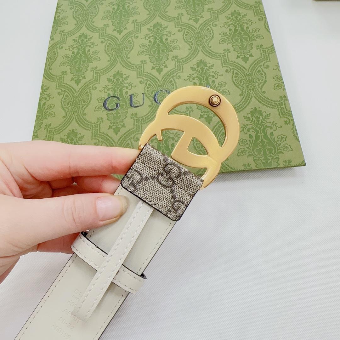 Gucci GG Marmont Reversible Belt - DopestKickz