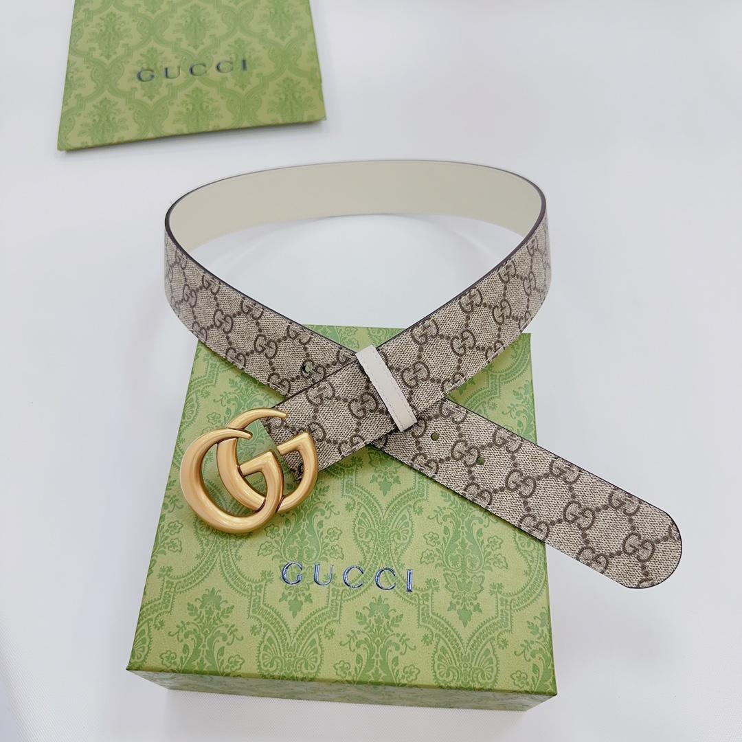 Gucci GG Marmont Reversible Belt - DopestKickz