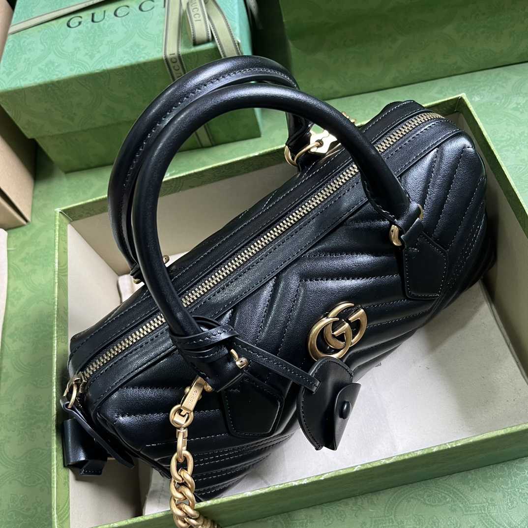 Gucci GG Marmont Small Top Handle Bag(27-13.5-10cm) - DopestKickz