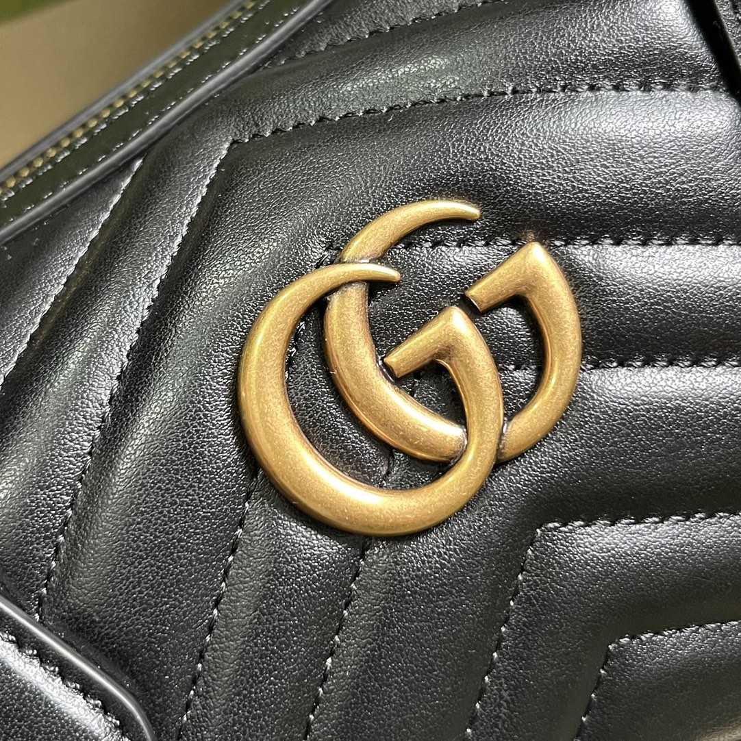 Gucci GG Marmont Small Top Handle Bag(27-13.5-10cm) - DopestKickz