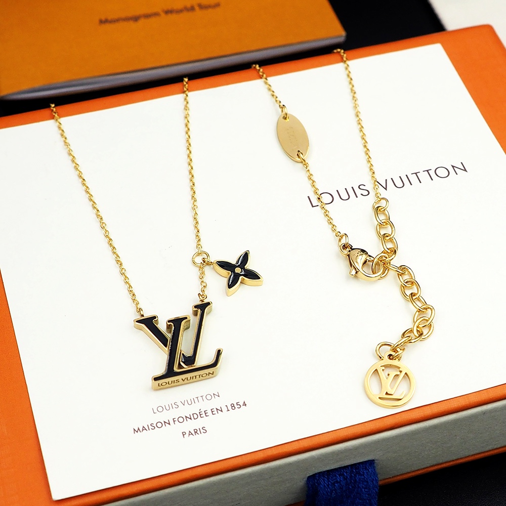 Louis Vuitton LV Iconic Enamel Necklace     - DopestKickz