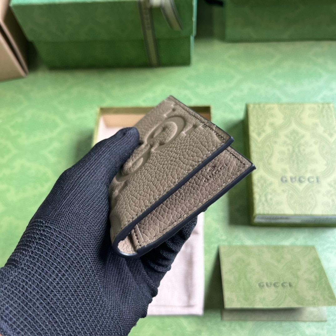 Gucci Jumbo GG Card Case - DopestKickz