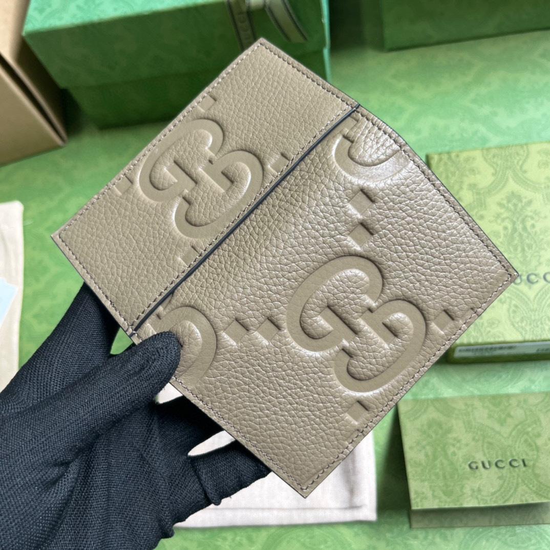 Gucci Jumbo GG Card Case - DopestKickz