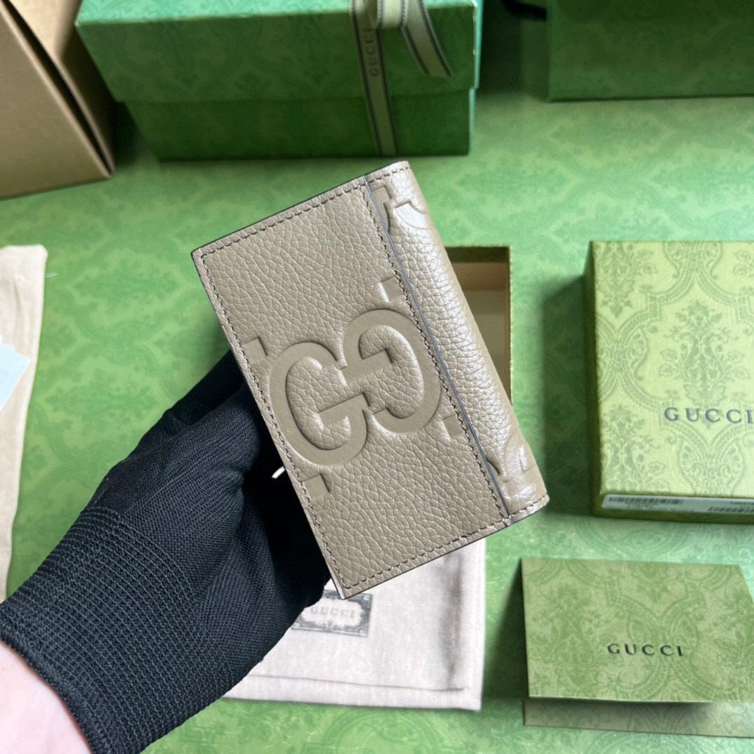 Gucci Jumbo GG Card Case - DopestKickz
