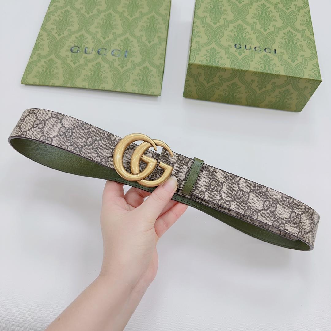 Gucci GG Marmont Reversible Belt - DopestKickz
