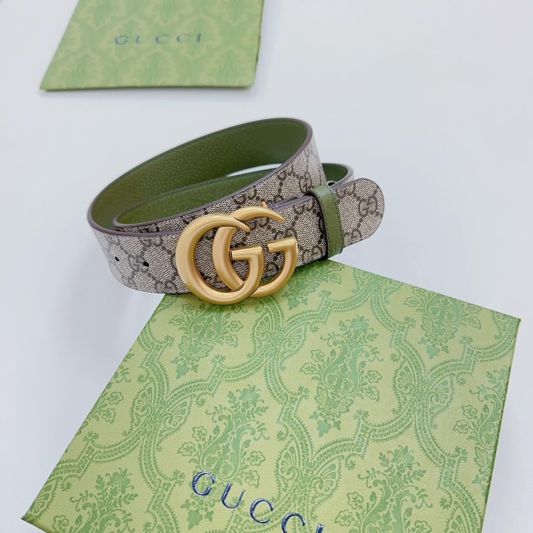 Gucci GG Marmont Reversible Belt - DopestKickz