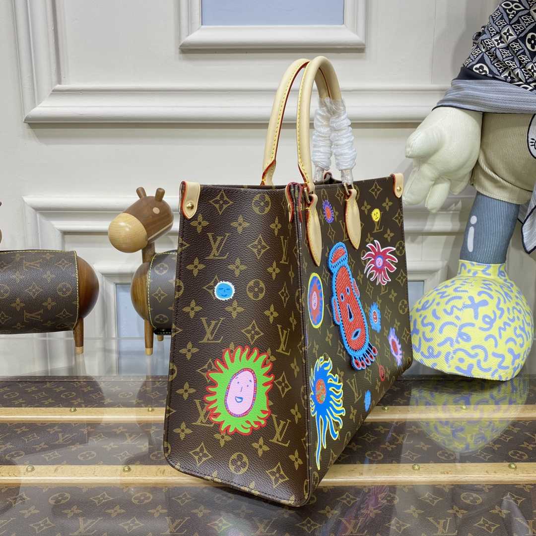 Louis Vuitton LV x YK OnTheGo MM(35 x 27 x 14cm)  M46429 - DopestKickz