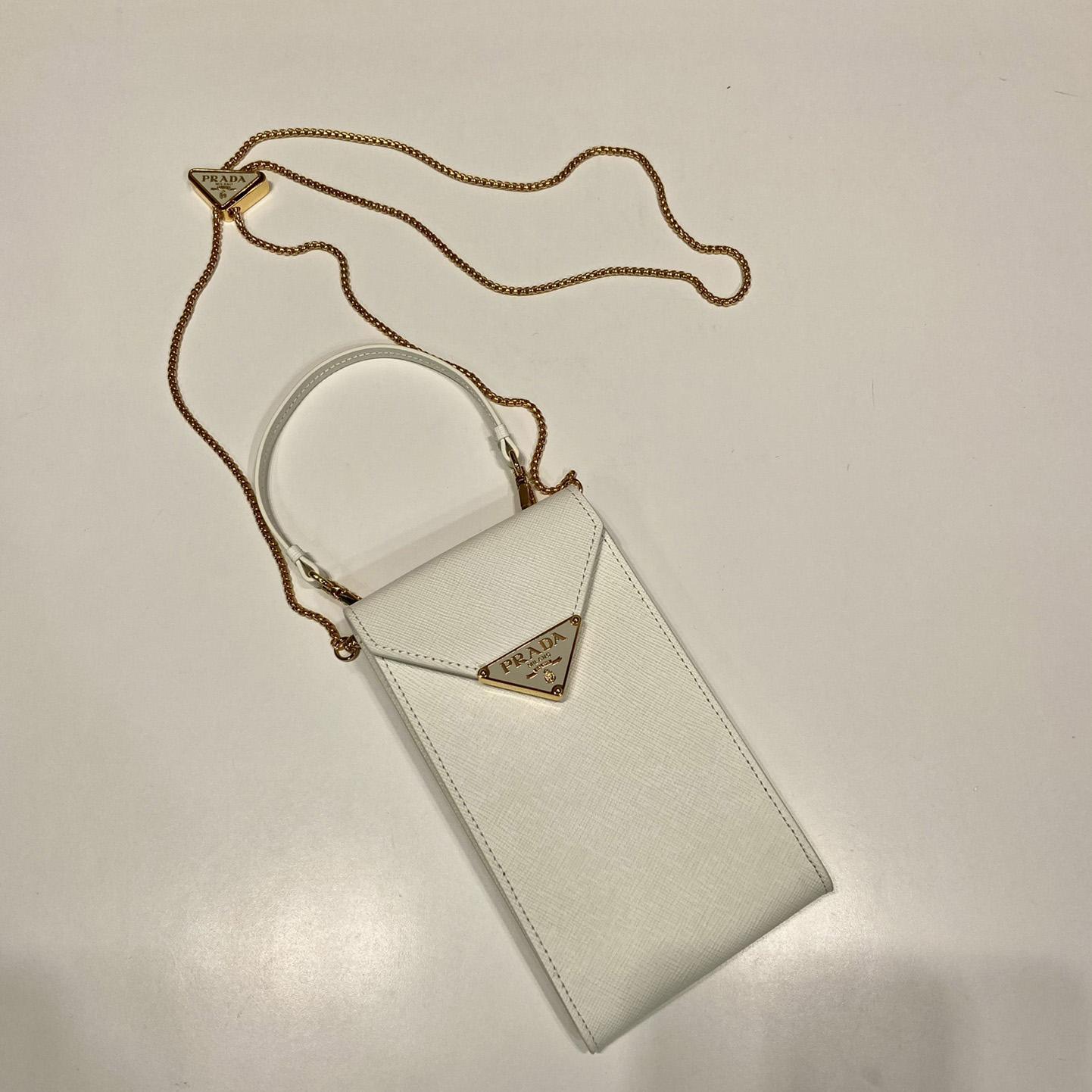 Prada Saffiano Leather Mini-Bag - DopestKickz