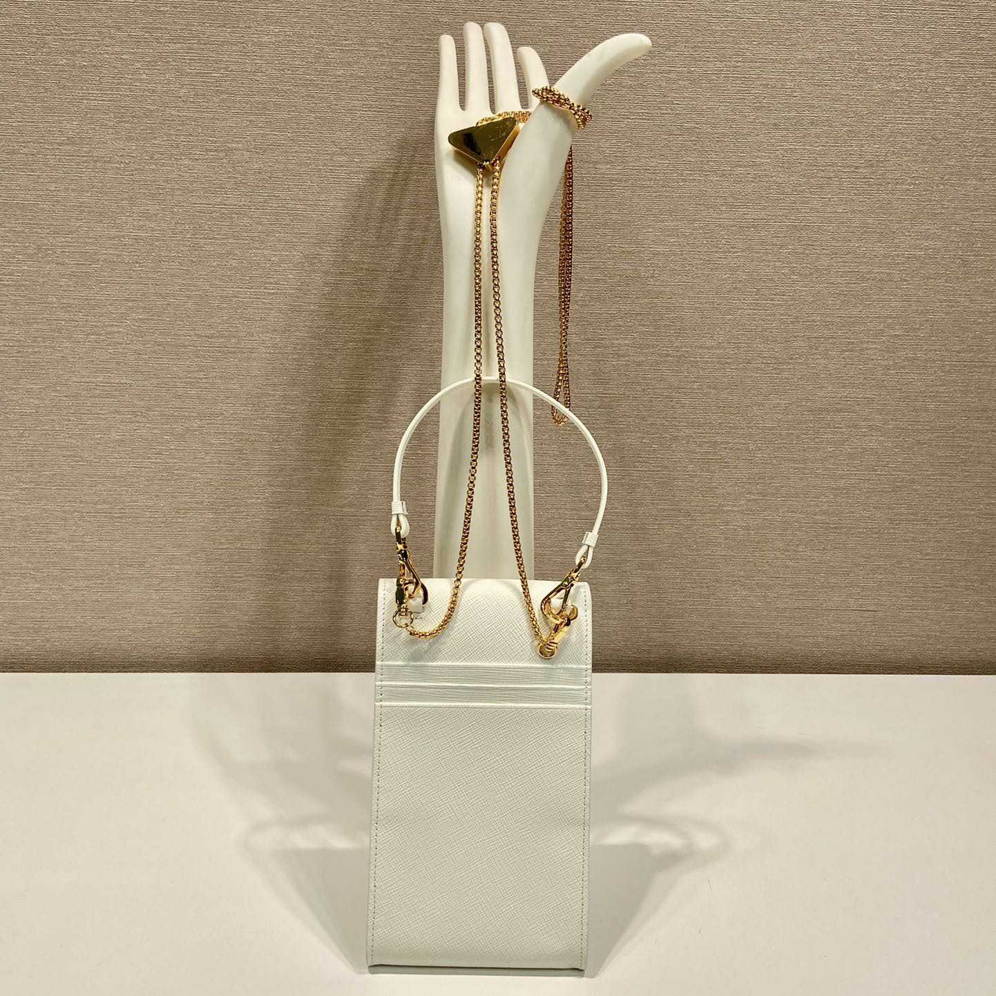 Prada Saffiano Leather Mini-Bag - DopestKickz