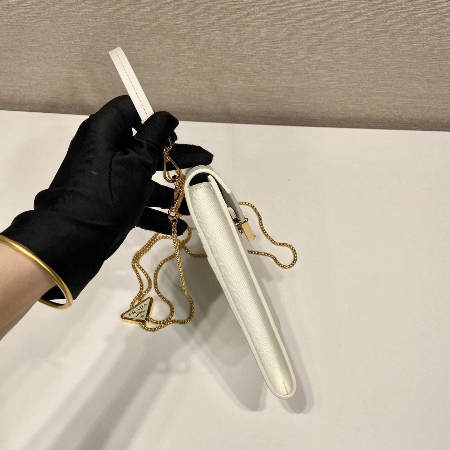 Prada Saffiano Leather Mini-Bag - DopestKickz