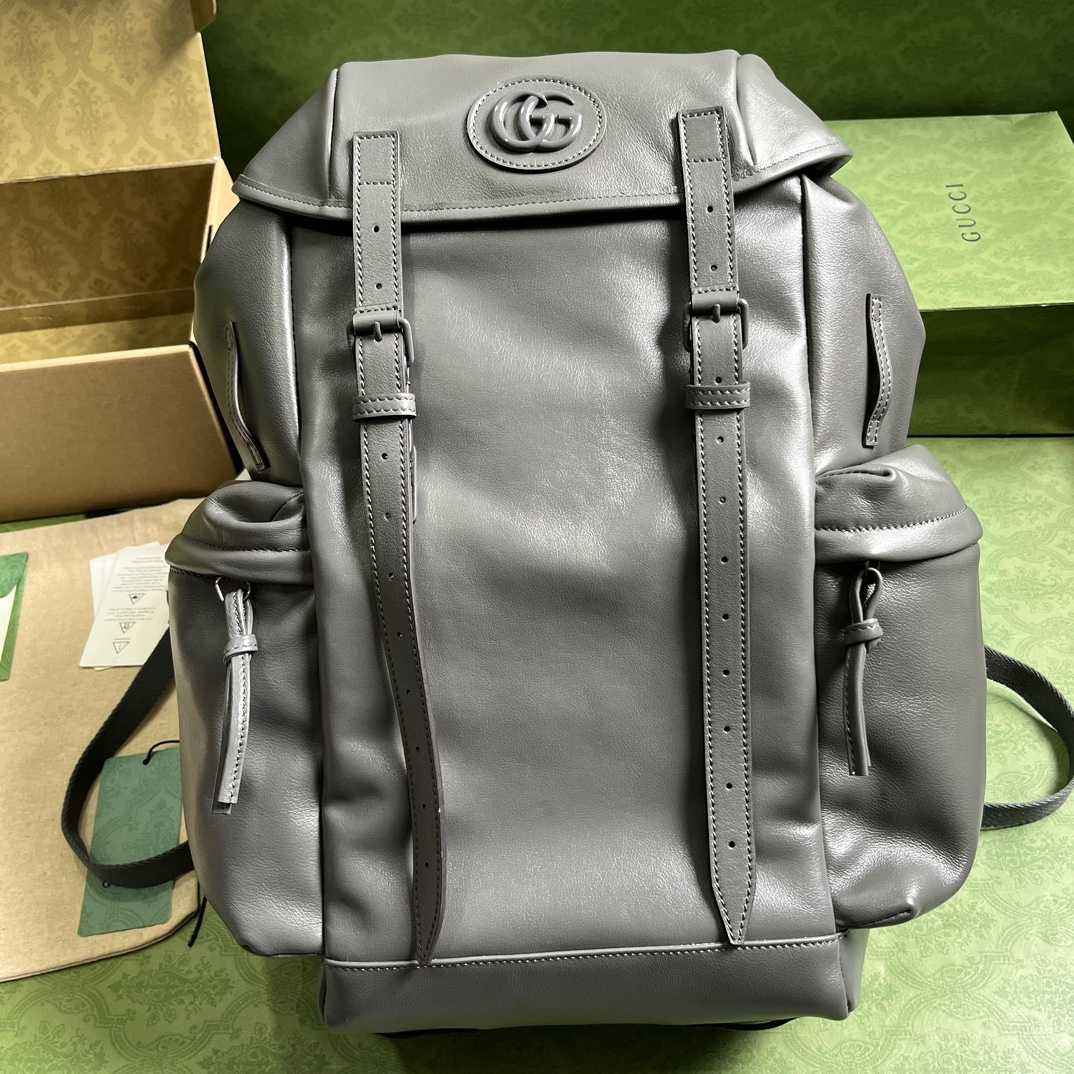 Gucci Backpack With Tonal Double G(38-44-15cm) - DopestKickz