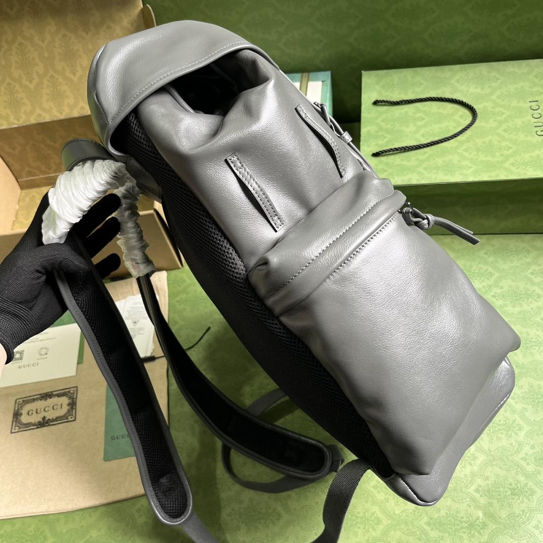 Gucci Backpack With Tonal Double G(38-44-15cm) - DopestKickz