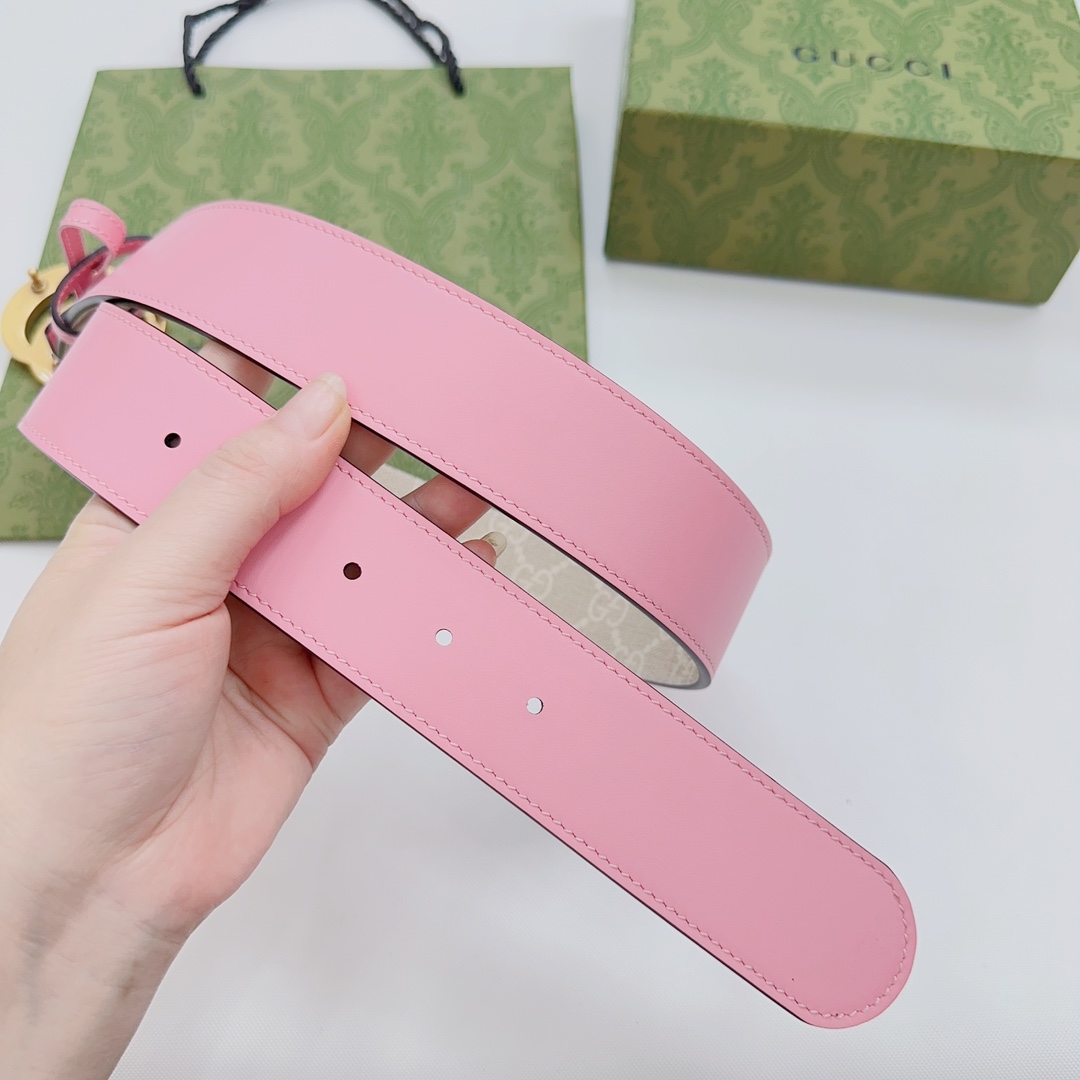 Gucci GG Marmont Reversible Wide Belt - DopestKickz