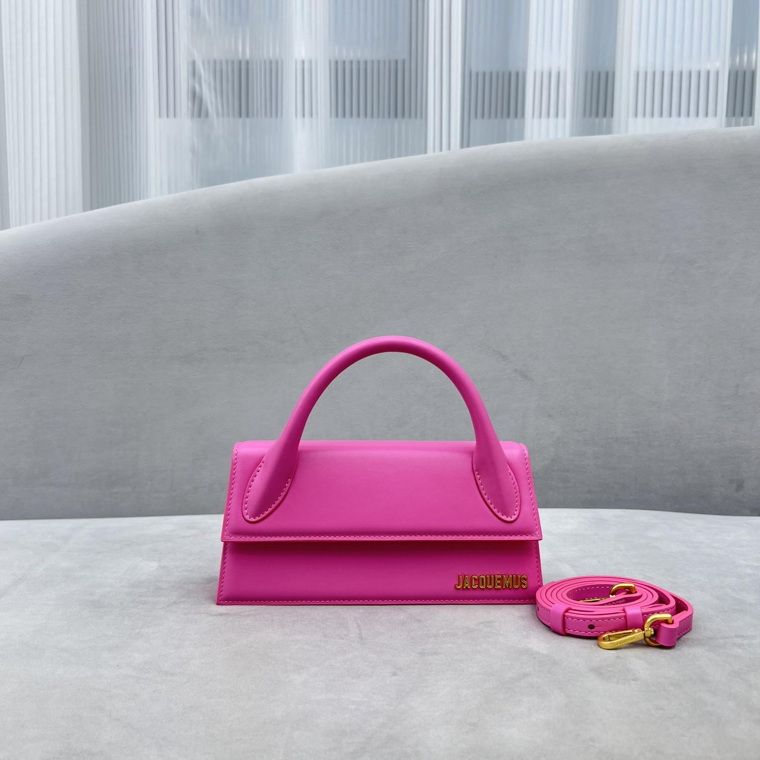 Jacquemus Le Chiquito Long Leather Handbag - DopestKickz