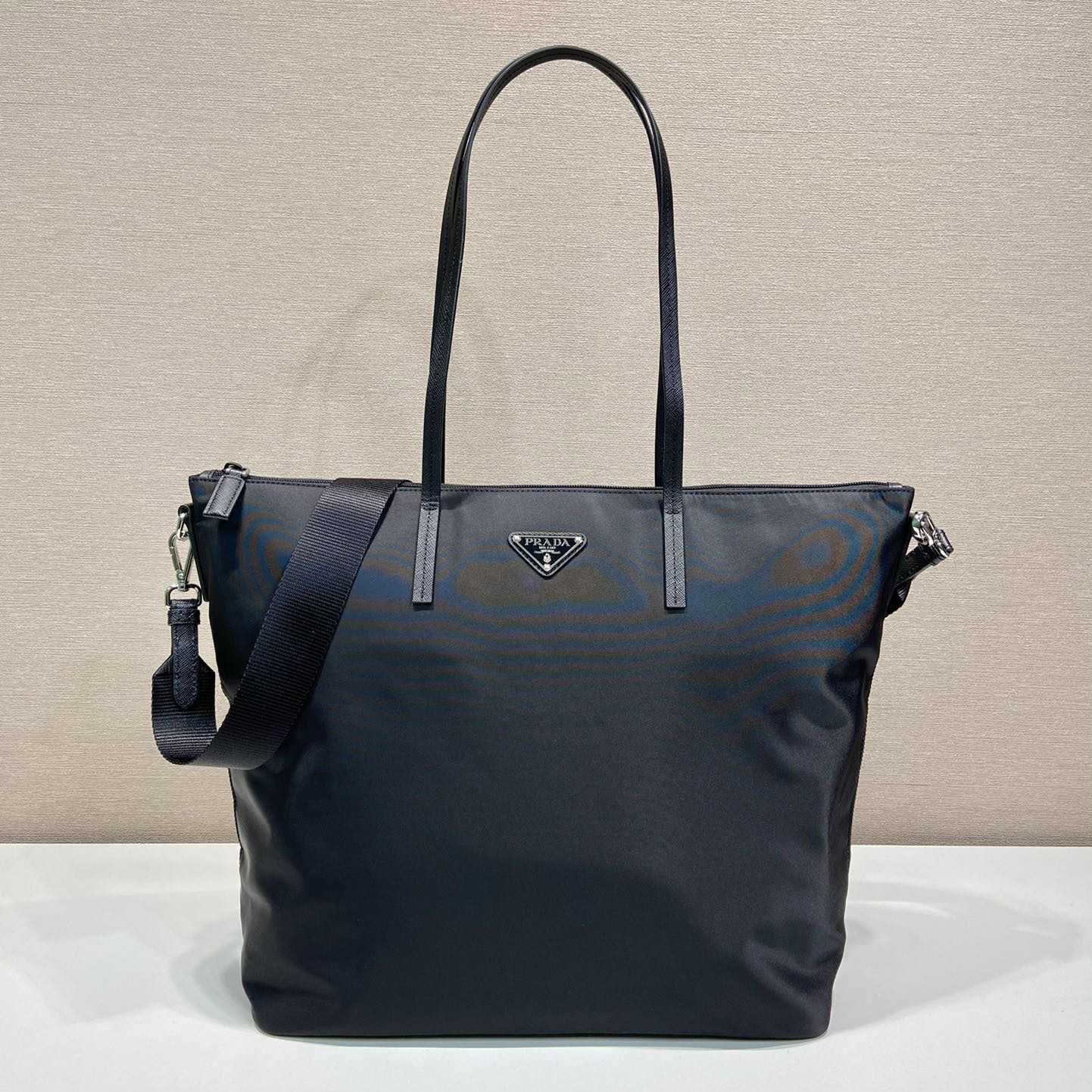 Prada Re-Nylon And Saffiano Leather Tote Bag - DopestKickz