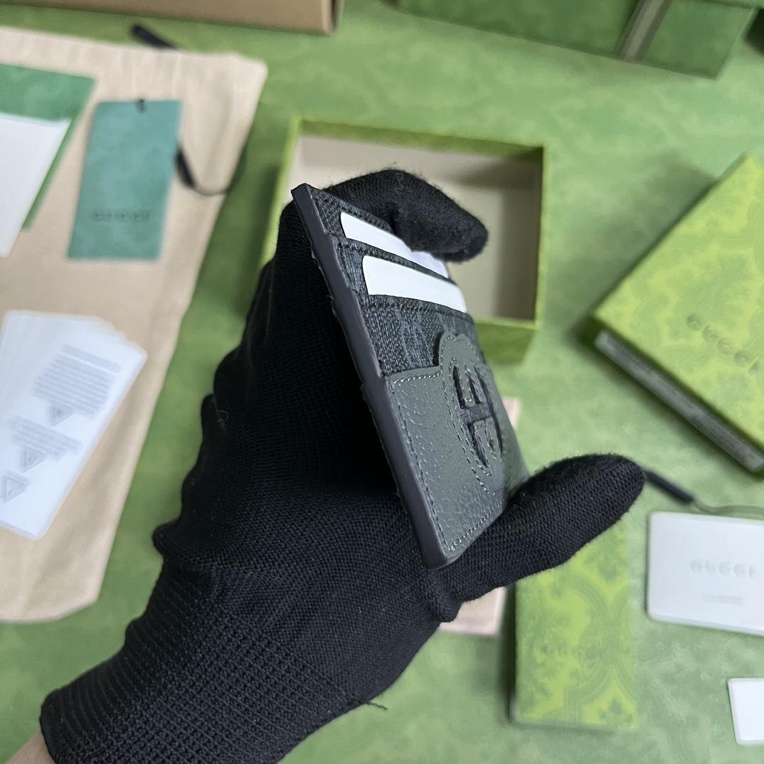 Gucci Card Case With Cut-out Interlocking G(10-7cm)    - DopestKickz